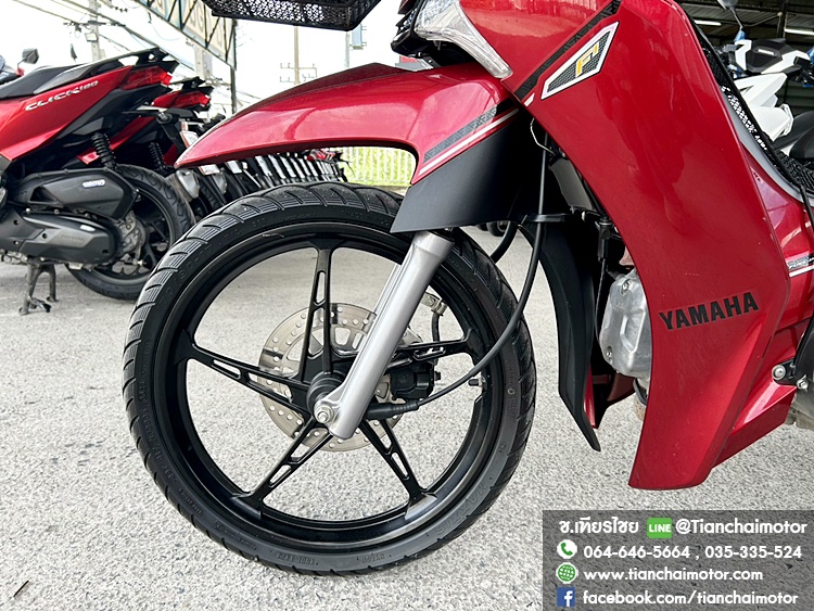 ★ดาวน์3,500★FINN ปี67 สีแดง ล้อแม็กซ์ วิ่งเพียง 3000 กิโล ชุดสีสวย เครื่องเดิมๆ เครื่องแน่น ขับขี่นิ่ม ประหยัด ศูนย์ดี ราคา 40,900