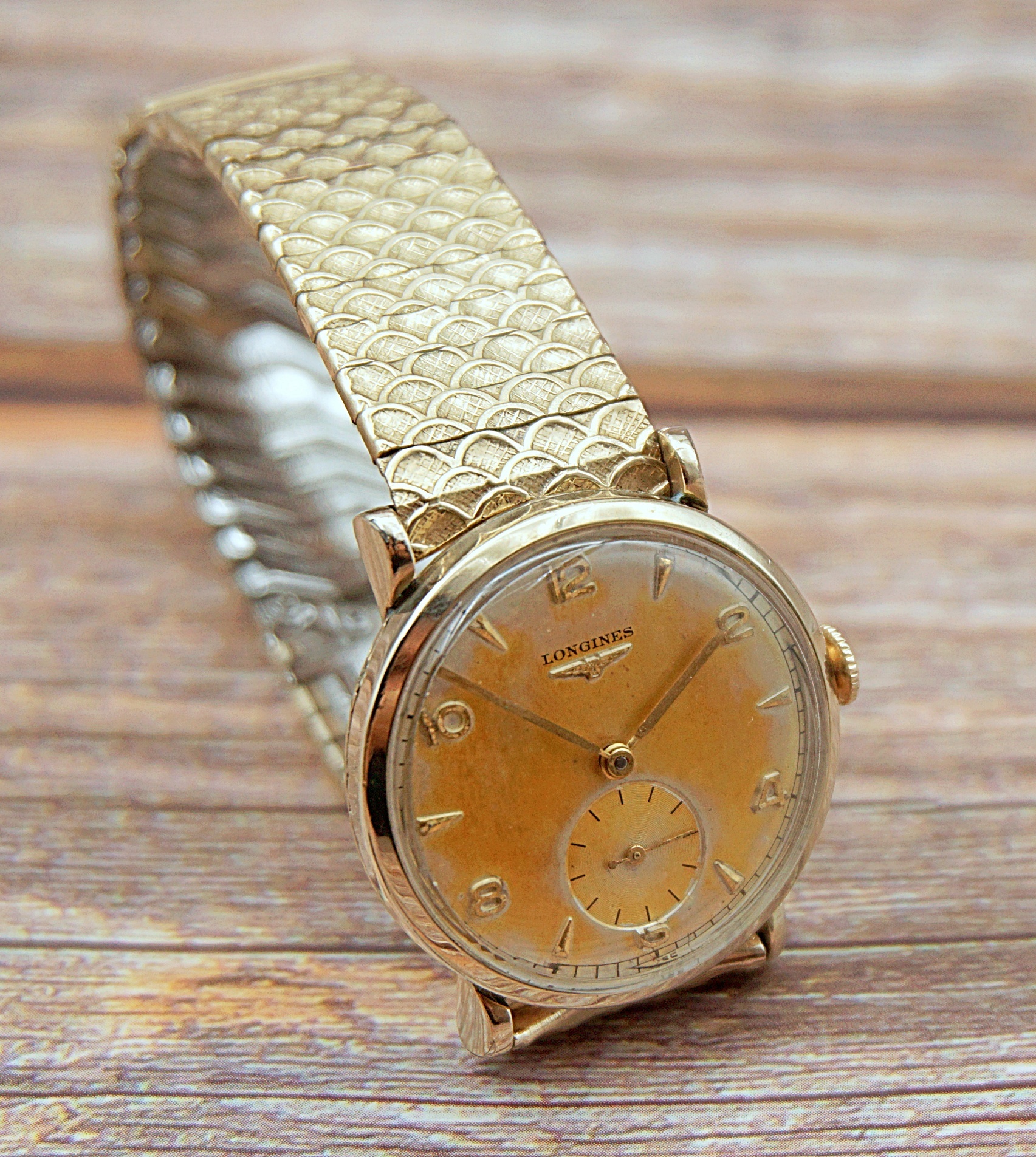 นาฬิกาเก่า LONGINES ไขลานสองเข็มครึ่ง