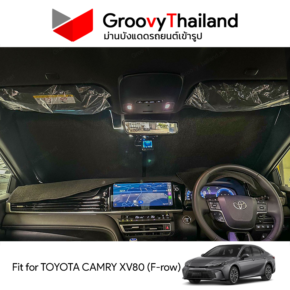 ม่านหน้า TOYOTA CAMRY XV80 F-row (1 pcs)