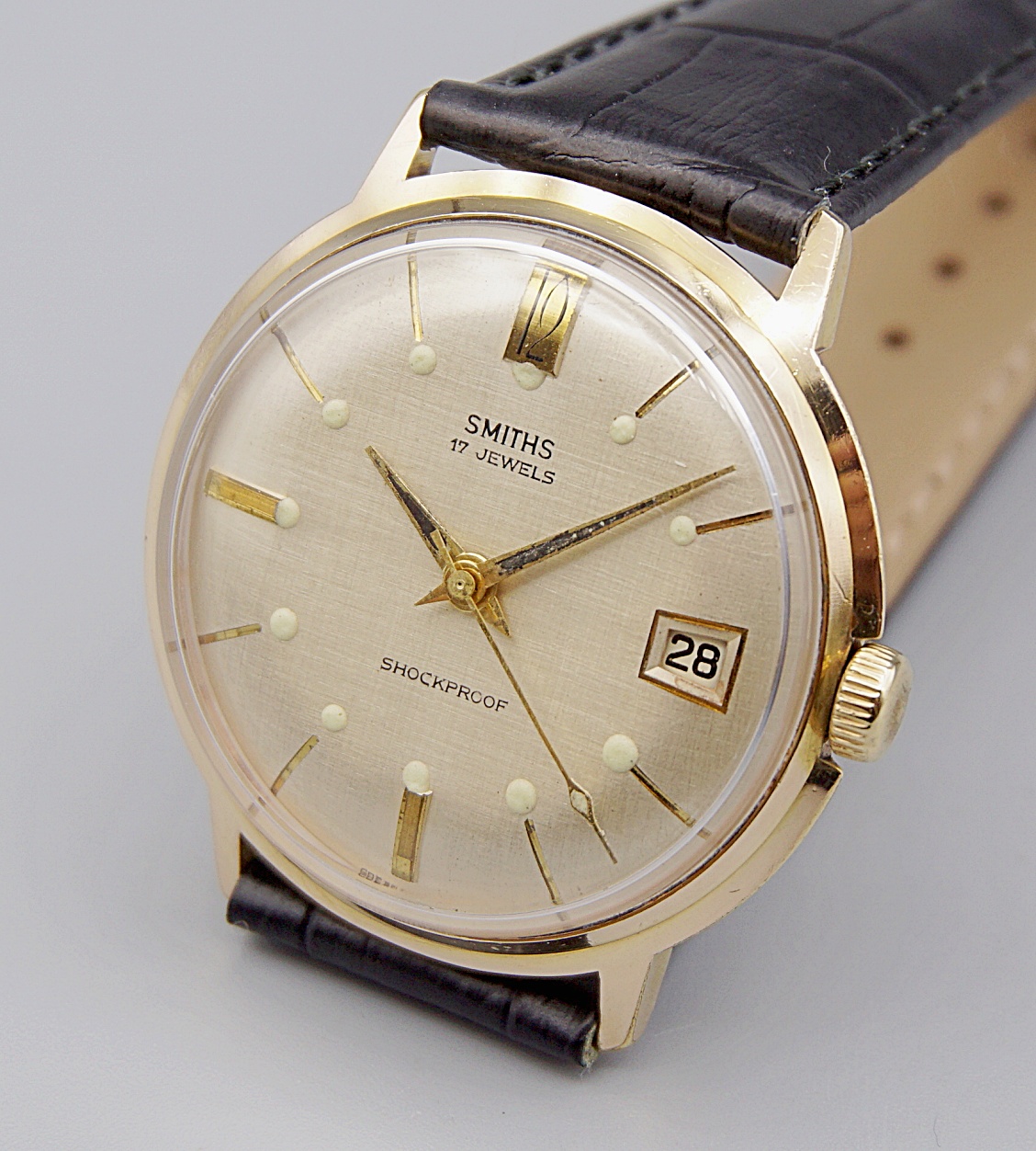 นาฬิกาเก่า SMITHS ไขลาน