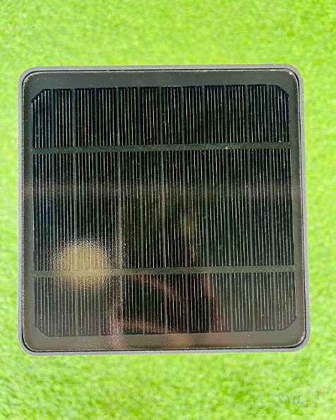 โคมไฟตั้งพื้นโซล่าเซลล์ สไตล์โมเดิร์น (อะลูมิเนียม) 60 CM (แสง:เหลืองวอมไวท์)