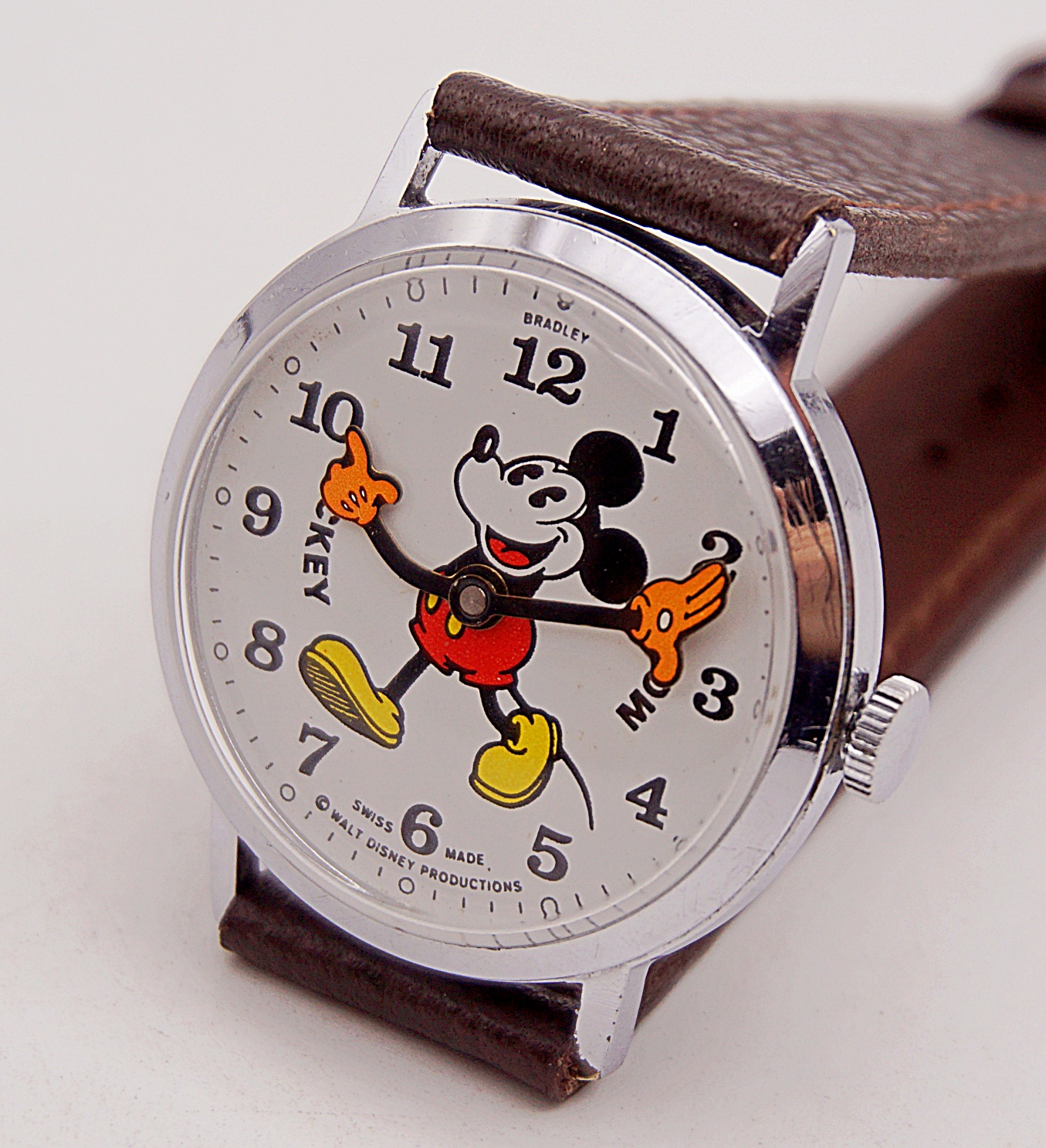 นาฬิกาเก่า MICKEY MOUSE ไขลาน