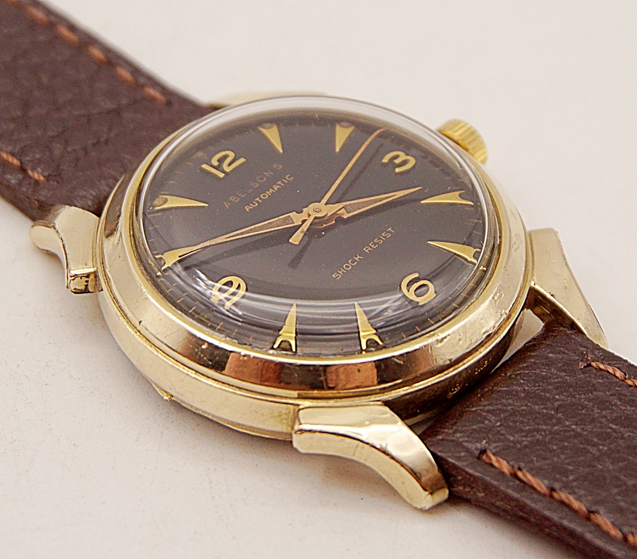 นาฬิกาเก่า ABELSON'S ออโตเมติก