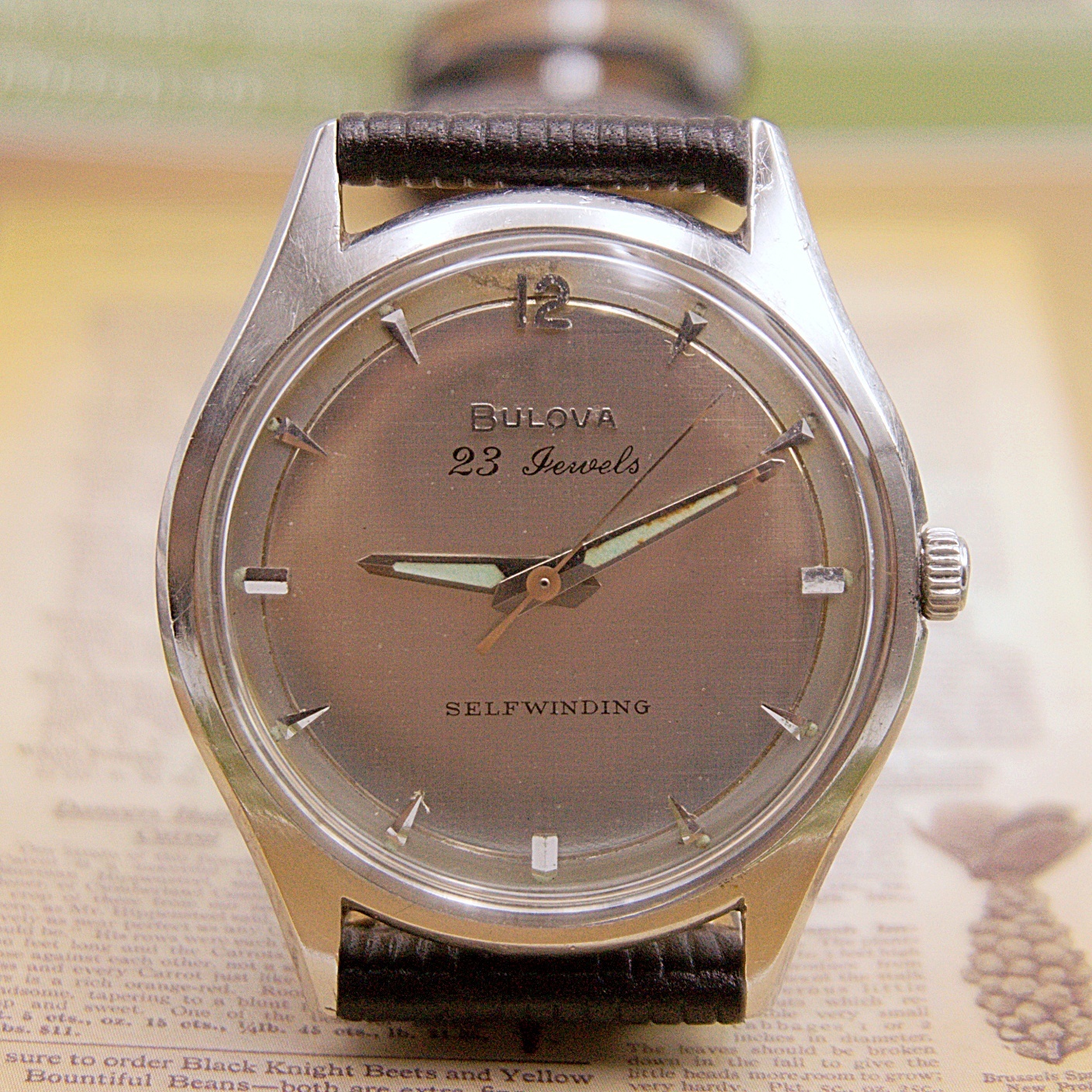 นาฬิกาเก่า BULOVA ออโตเมติก