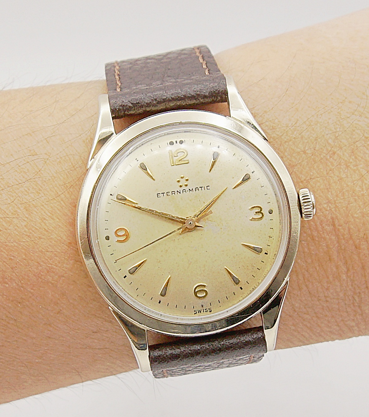 นาฬิกาเก่า ETERNA ออโตเมติก