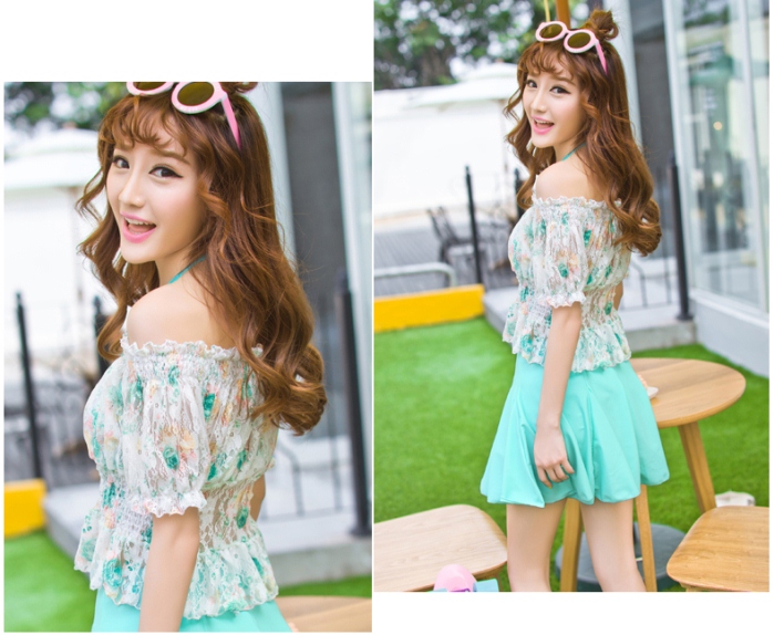 ชุดว่ายน้ำงาน vicki แบบ3ชิ้น มี2สี ชมพู,ฟ้า มีไซส์ M,XL ราคาส่ง3 ชิ้นคละแบบได้ทั้งร้าน ชุดละ 990 บาทค่ะ