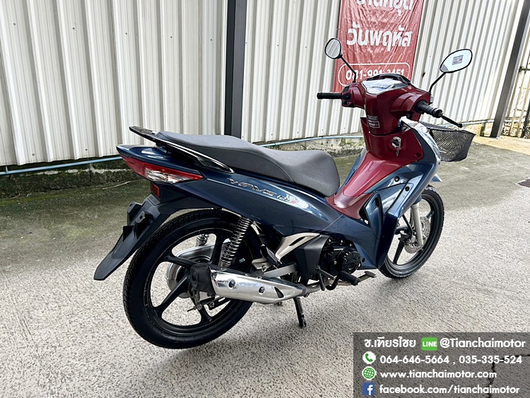 WAVE125I ปี65 ล้อแม็กซ์ ชุดสีสวย เครื่องเดิมๆ ศูนย์ดี ขับขี่นิ่มๆ เครื่องแน่น ใช้งานทนมาน รถพร้อมใช้งาน ราคา 44,500