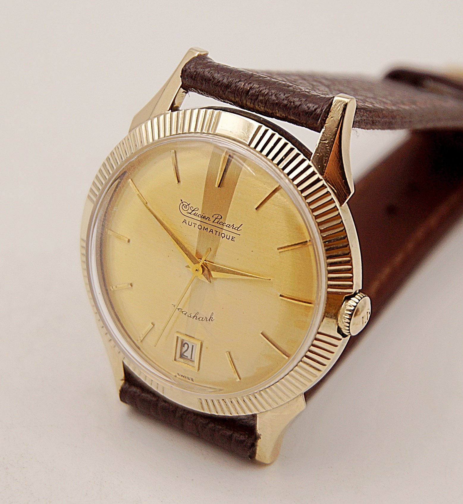 นาฬิกาเก่า LUCIEN PICCARD ออโตเมติก