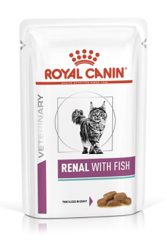 Renal with tuna wet-pouch Exp.01/2025 adult cats renal 85 g (ยกกล่อง 12 ซอง)
