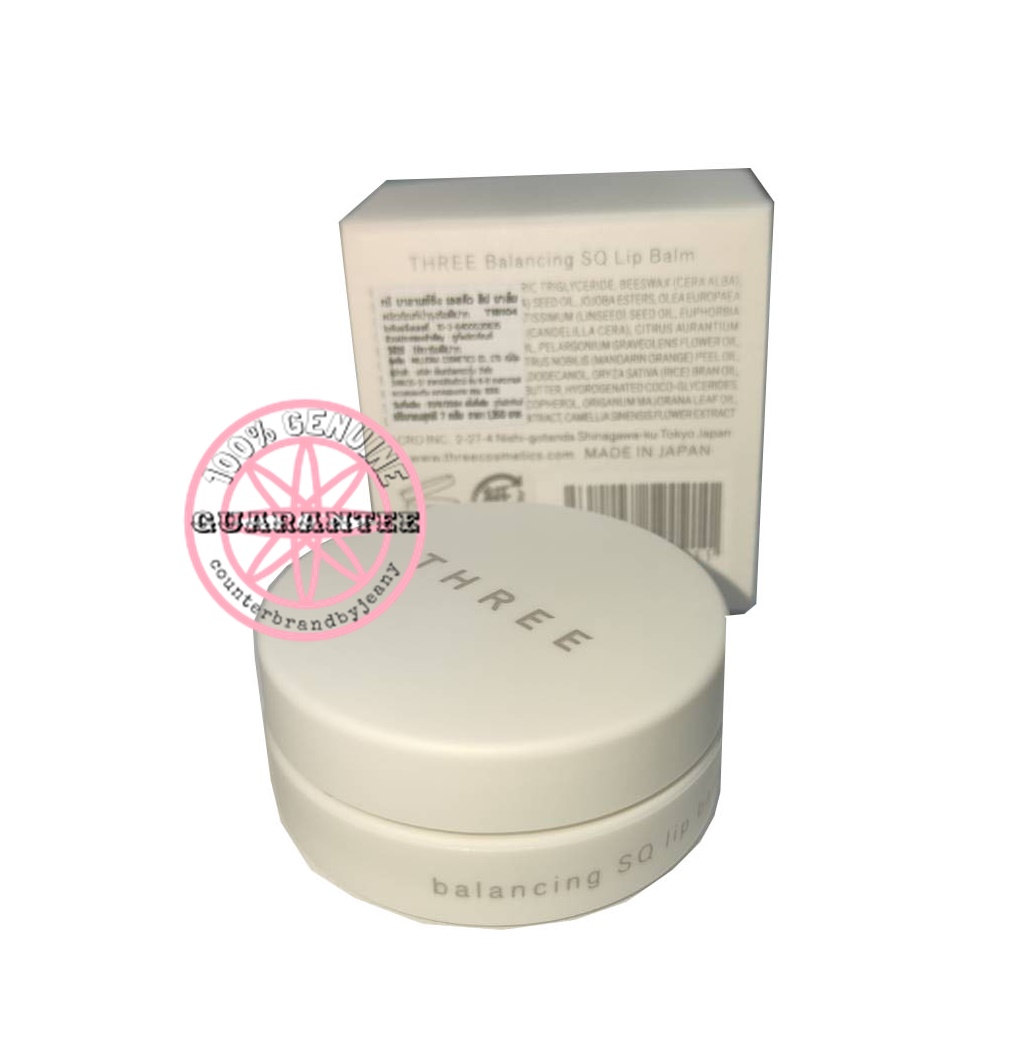 PRE-ORDER: THREE Balancing SQ Lip Balm 7g