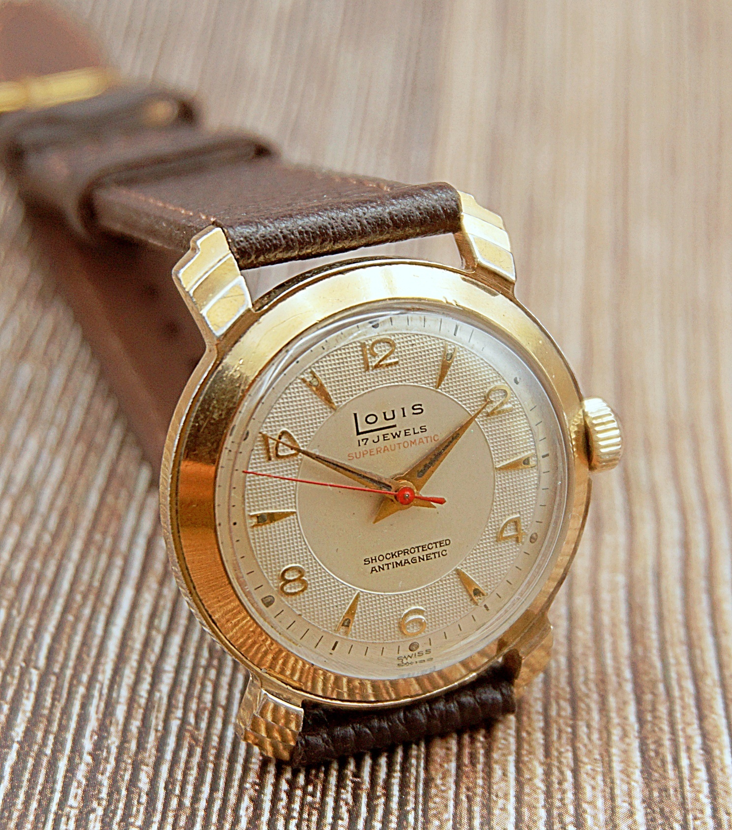 นาฬิกาเก่า LOUIS ออโตเมติก