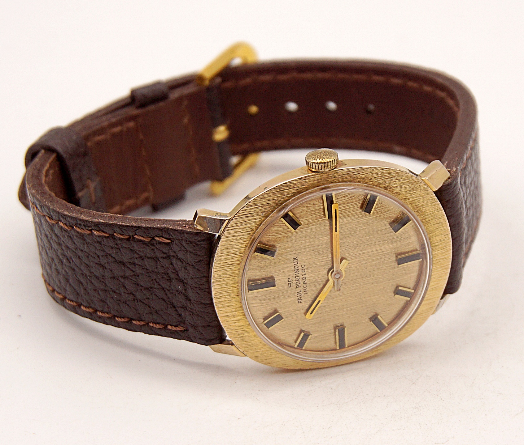 นาฬิกาเก่า PAUL PORTINOUX ไขลาน