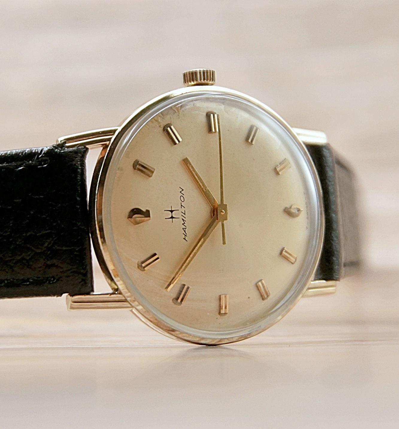 นาฬิกาเก่า HAMILTON ไขลาน