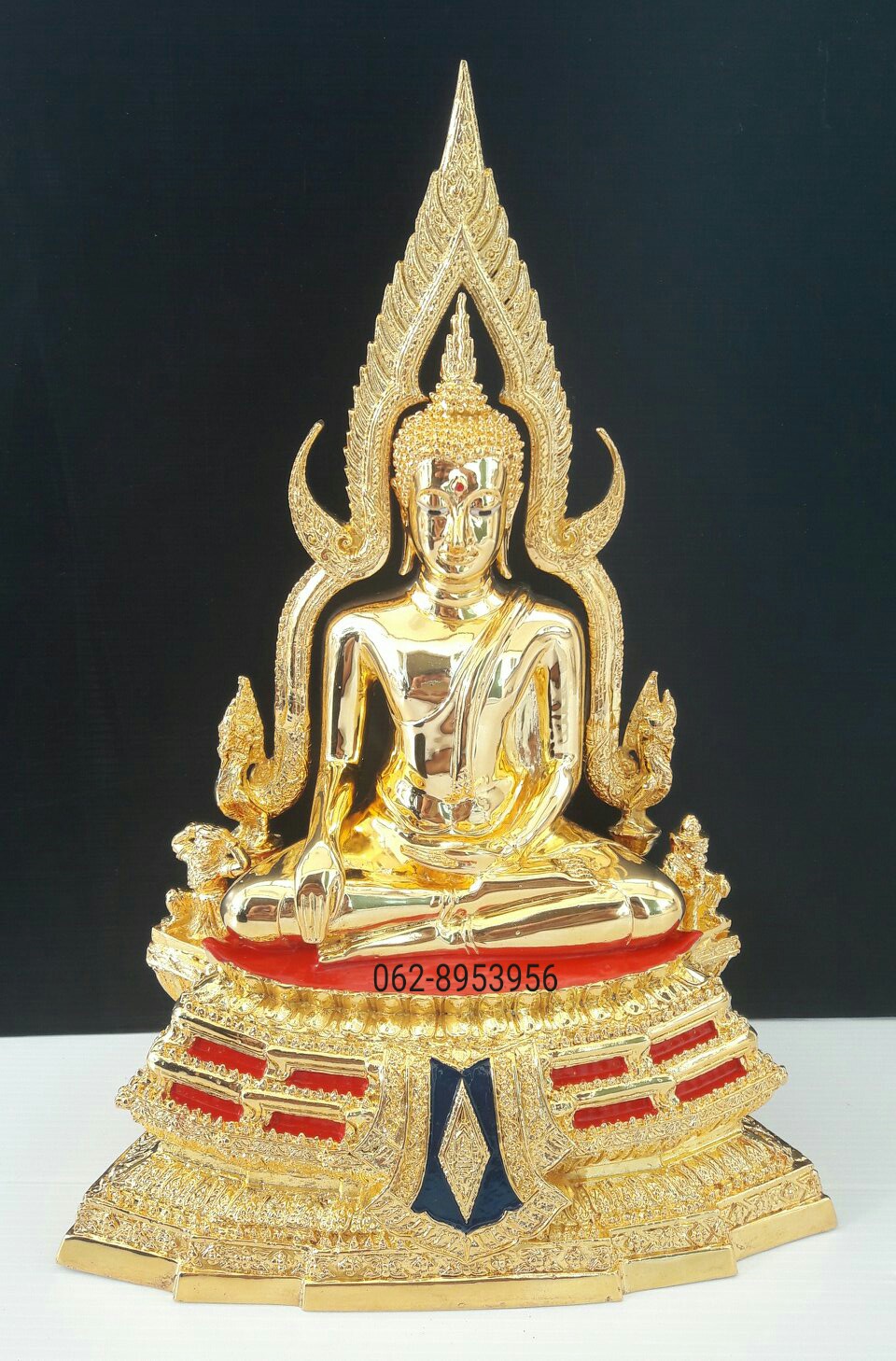 เช่าบูชาพระพุทธชินราช ขนาดหน้าตัก 5 นิ้ว ถอดซุ้มได้ รหัส9844