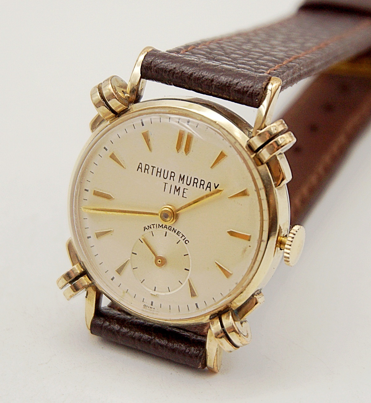 นาฬิกาเก่า ARTHUR MURRAY ไขลานสองเข็มครึ่ง
