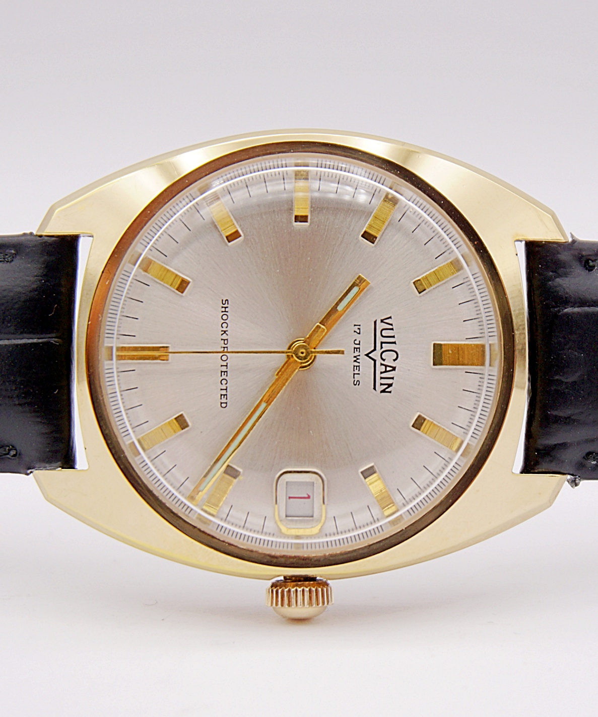 นาฬิกาเก่า VULCAIN ไขลาน