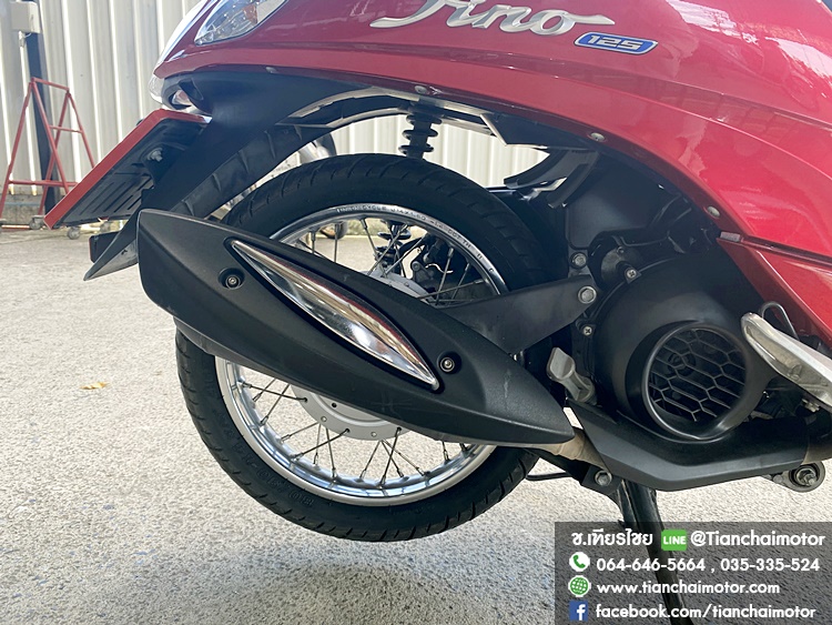 ★ดาวน์3,500★FINO ปี66 สีแดงสุดฮิต วิ่งเพียง 9000 กิโล ชุดสีสวยรอบคัน เครื่องเดิมดี เครื่องดี ศูนย์ดี ประหยัดน้ำมัน ราคา 40,900