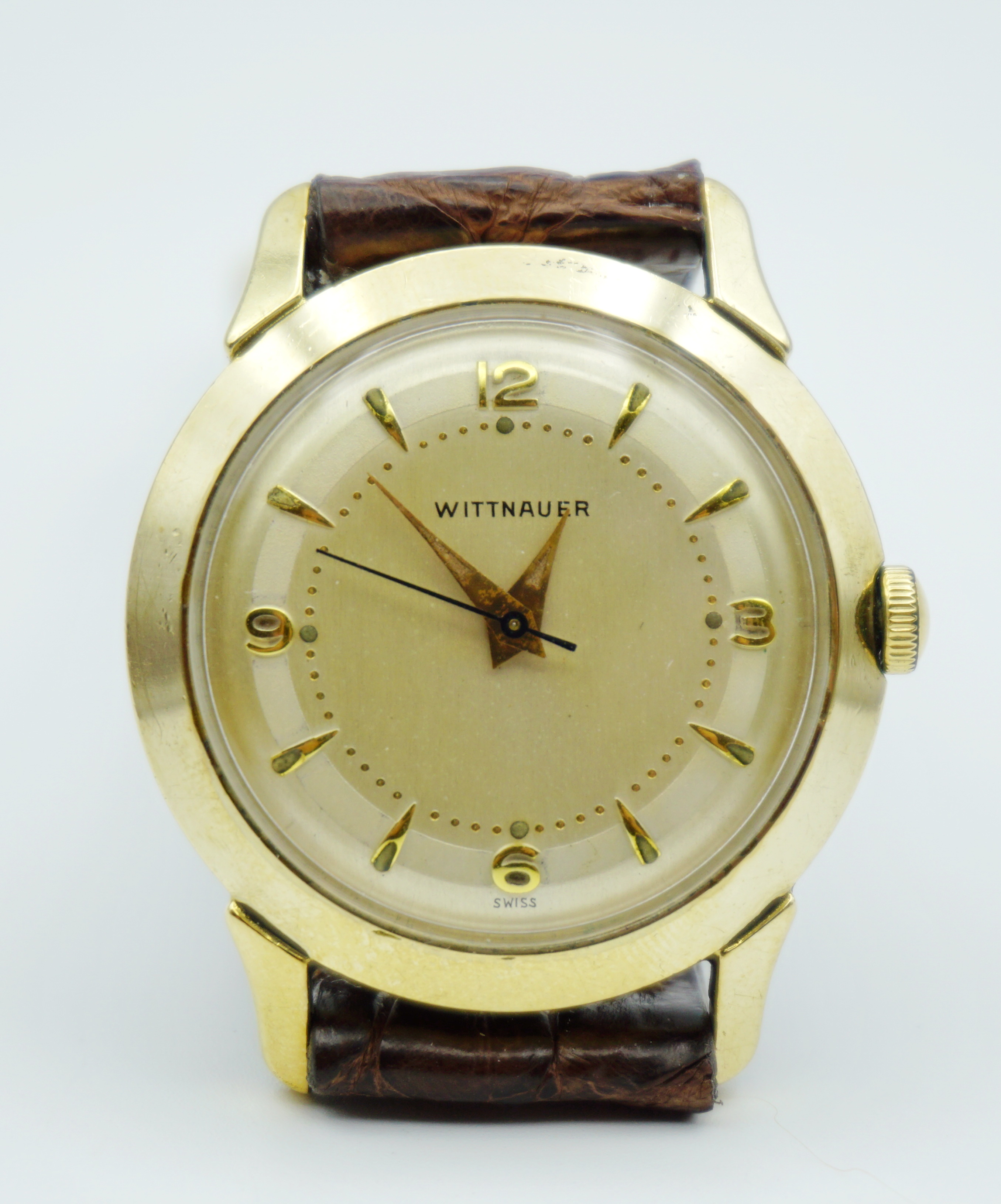นาฬิกาเก่า WITTNAUER BY LONGINES ไขลาน