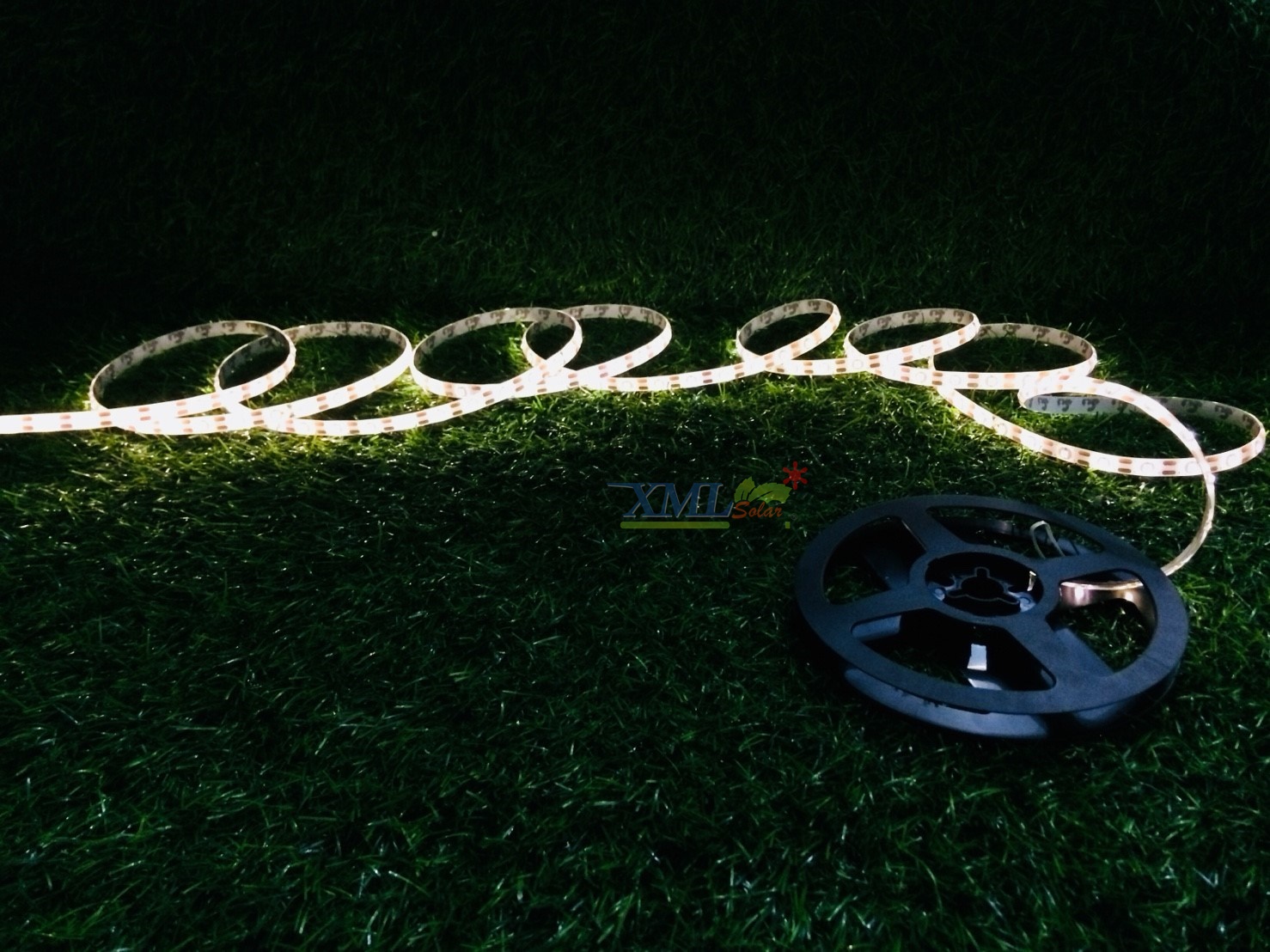 ไฟกระพริบโซล่าเซลล์ รุ่น 90 CHIP SMD LED (8 ฟังก์ชั่น) (เเสง : เหลืองวอมไวท์)