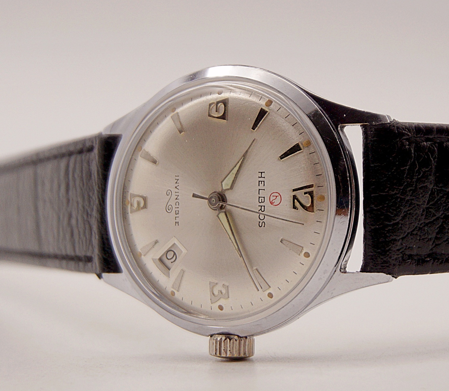 นาฬิกาเก่า HELBROS ไขลาน