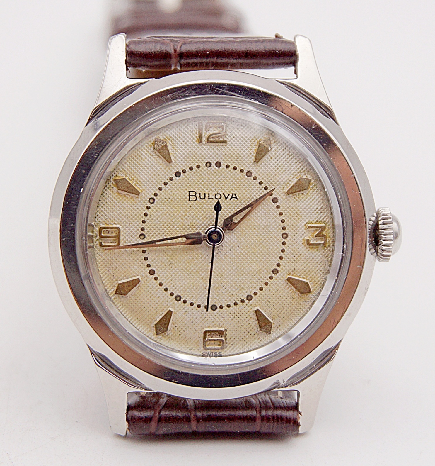 นาฬิกาเก่า BULOVA ไขลาน