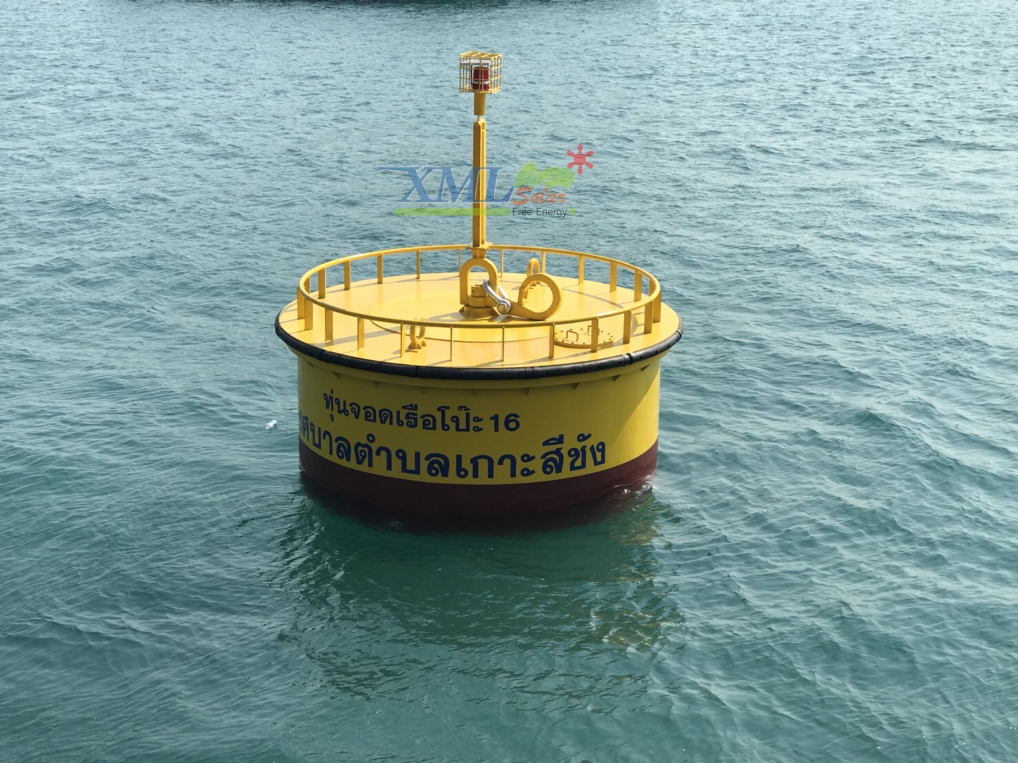 ไฟไซเรนพลังงานแสงอาทิตย์ (แสง : สีเหลือง) 10 watt