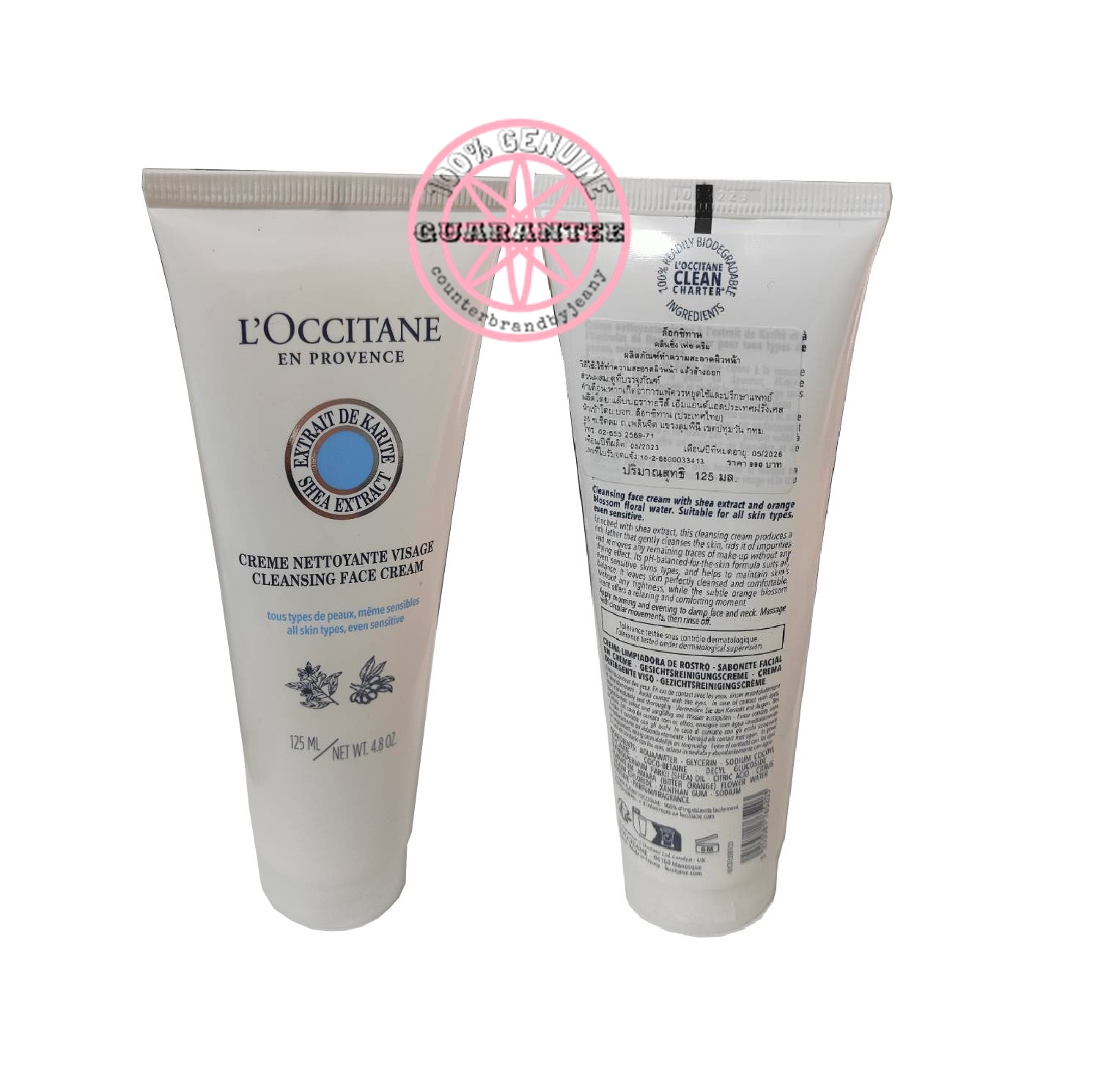 PRE-ORDER: LOCCITANE Shea Cleansing Face Cream