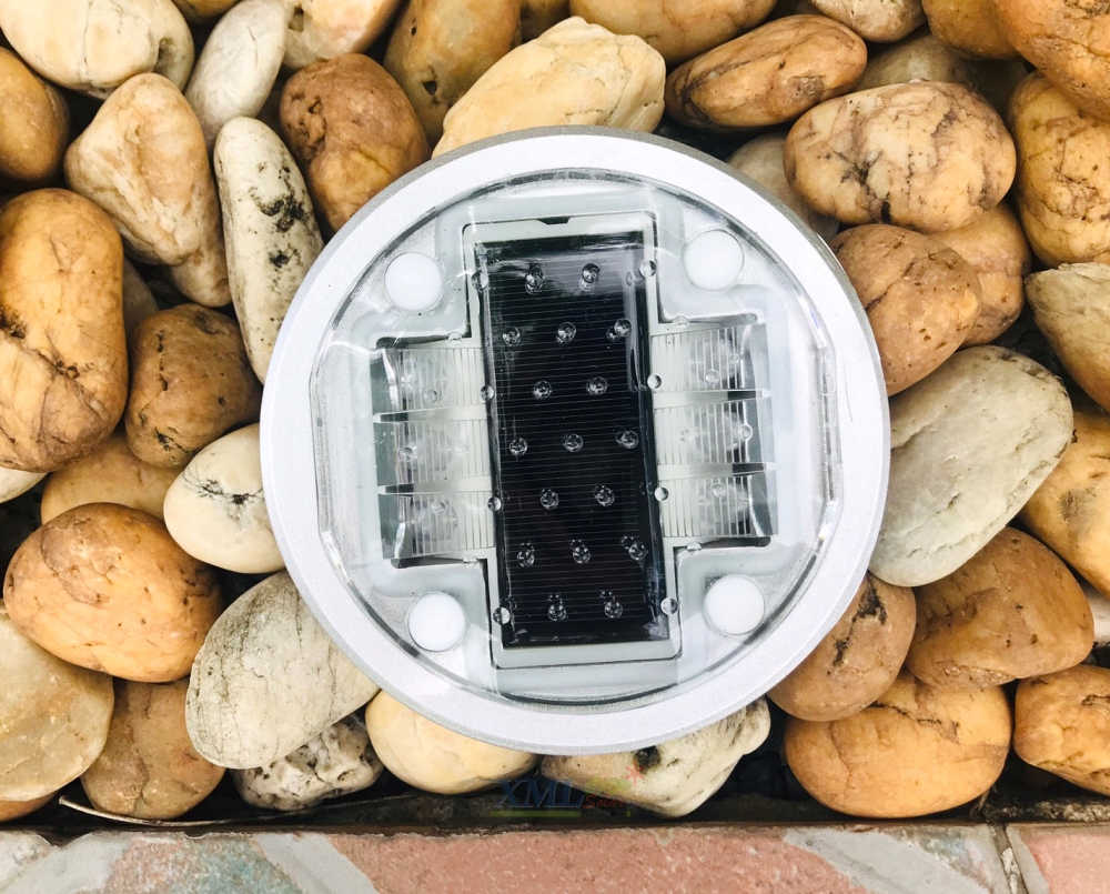 โคมไฟฝังพื้น 6 LED รุ่น Premium IP68 (แสง : เหลืองกระพริบ)