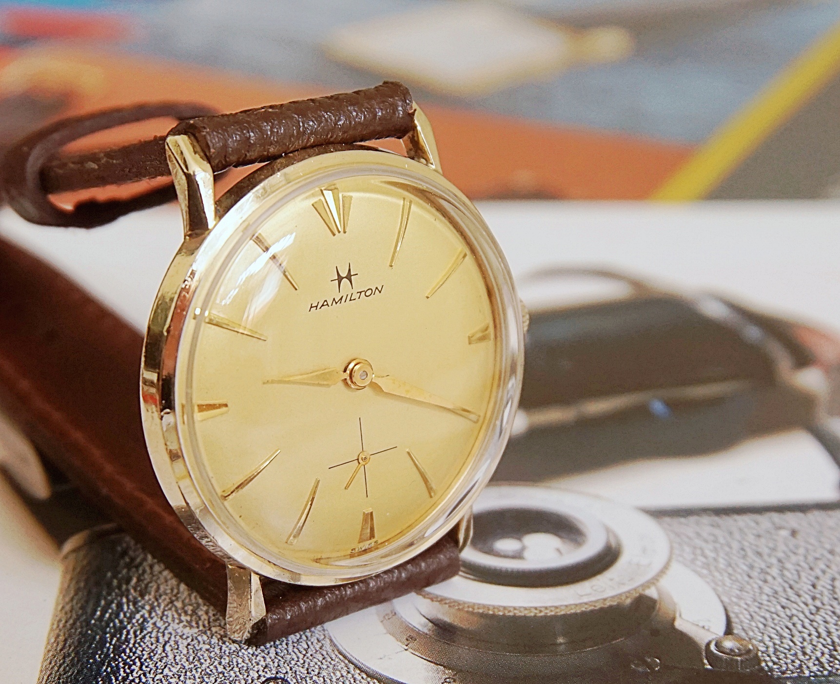 นาฬิกาเก่า HAMILTON ไขลาน