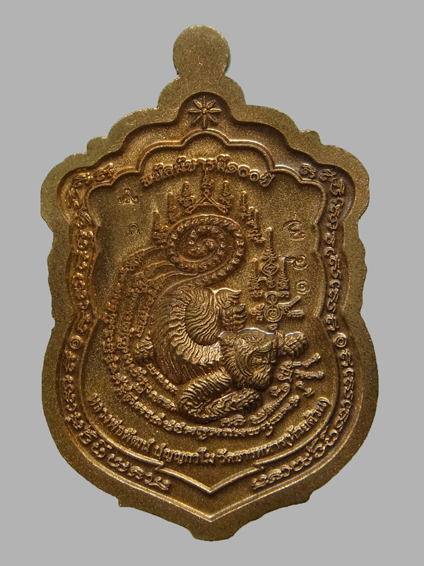 เหรียญพยัคฆ์บารมี100ปี หลวงพ่อพัฒน์ ปี2565