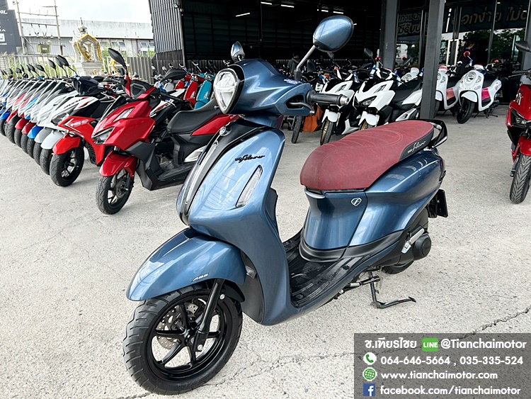 ★ฟรีดาวน์★GRAND FILANO ปี67 ABS ตัวรีโมท สีน้ำเงินแก้ว วิ่งน้อย เครื่องเดิมแน่น ชุดสีสวยเป๊ะ ประหยัดน้ำมัน ขับขี่นิ่มๆ ราคา 59,500