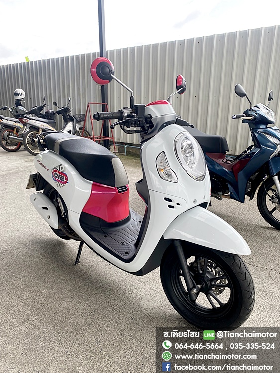 ★ดาวน์2,000★SCOOPY-I ปี66 CLUB12 ตัวท็อป สมาร์ทคีย์ สีสวยแจ่ม เครื่องแน่นเดิม วิ่งน้อย ขับขี่คล่องตัว ราคา 45,900