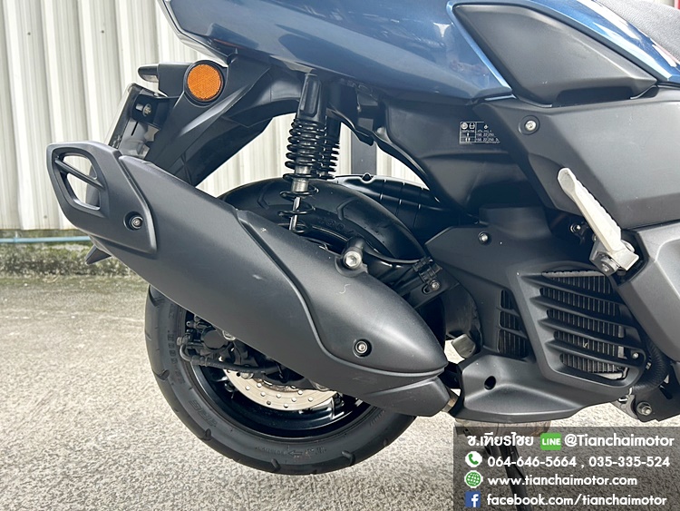 ★ฟรีดาวน์★N-MAX ปี 66 สีน้ำเงิน วิ่งน้อย ขับขี่นิ่มๆ เครื่องเดิมๆ ดอกยางแน่น เครื่องดี ศูนย์ดี ตัวรถพร้อมใช้งาน ราคา 77,500