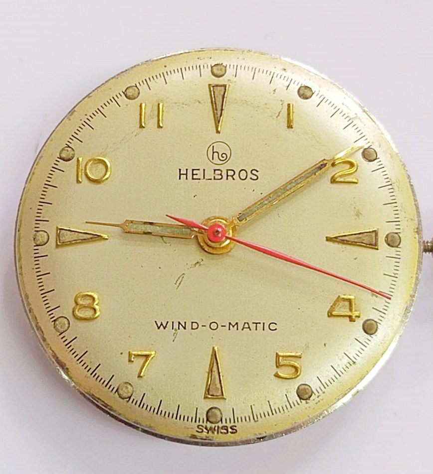 นาฬิกาเก่า HELBROS ออโตเมติก