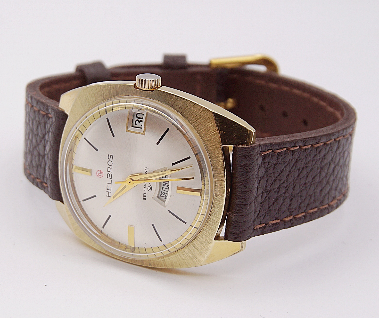 นาฬิกาเก่า HELBROS ออโตเมติก