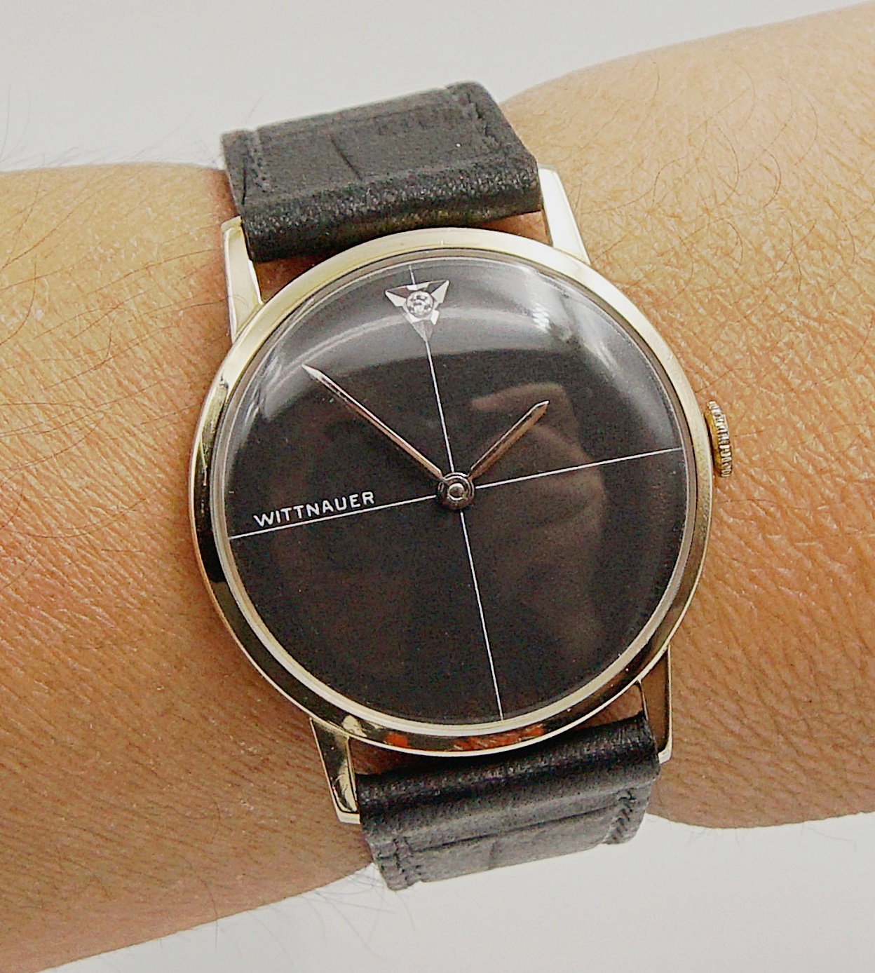 นาฬิกาเก่า WITTNAUER BY LONGINES ไขลาน