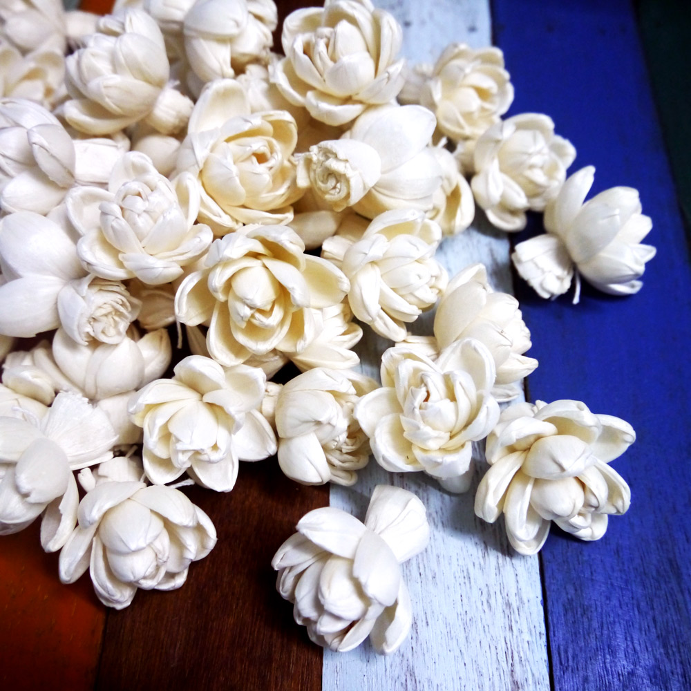 ดอกโลตัส 3.5cm Dia. กลีบ 3 ชั้น