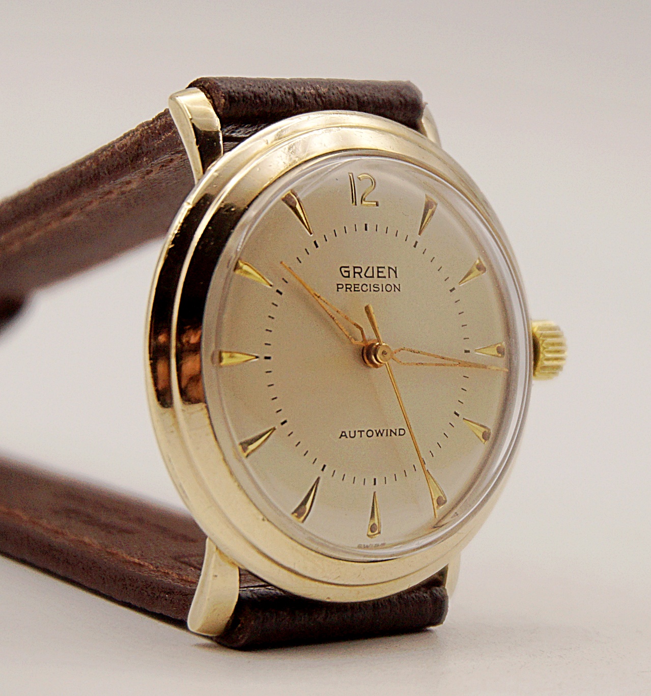 นาฬิกาเก่า GRUEN ออโตเมติก