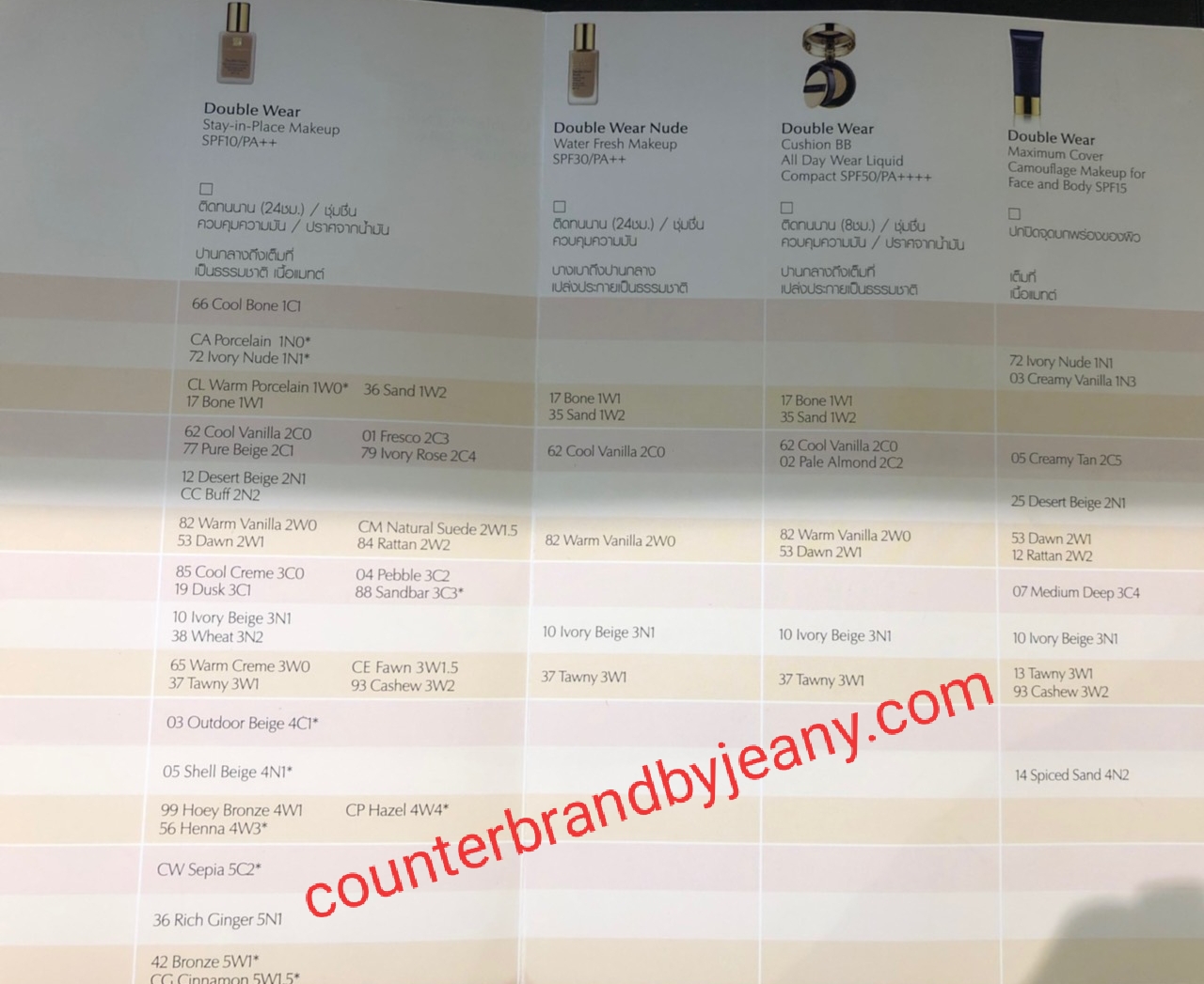 PRE-ORDER: ESTEE LAUDER Double Wear Maximum Cover Camouflage Makeup for Face and Body Broad Spectrum SPF 15