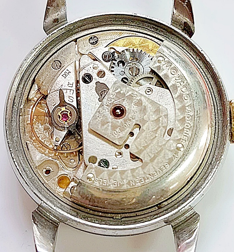 นาฬิกาเก่า MOVADO ออโตเมติกครึ่งรอบ