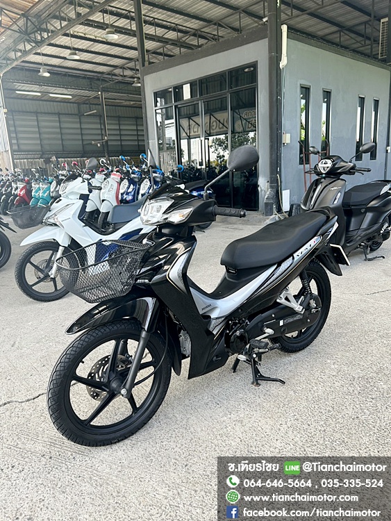 WAVE110I ปี66 ล้อแม็กซ์ สตาร์ทมือ วิ่งเพียง 1600 กิโล สภาพเหมือนใหม่ เครื่องเดิมๆ ศูนย์ดี ชุดสีสวยเป๊ะ รถพร้อมใช้งาน ราคา 41,500