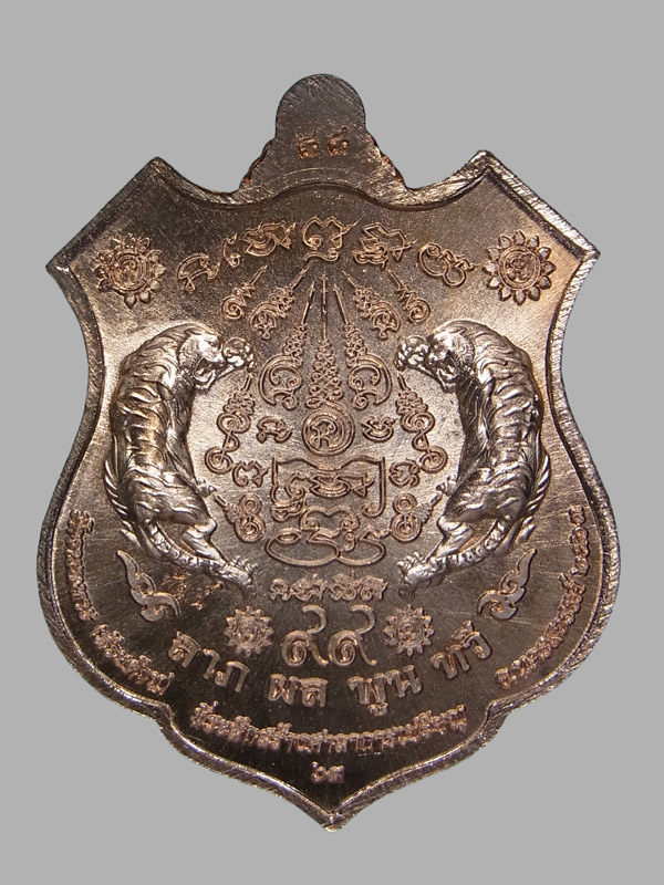 เหรียญอาร์มพยัคฆ์มหาเศรษฐีมหาบารมี หลวงพ่อพัฒน์ ปี2563