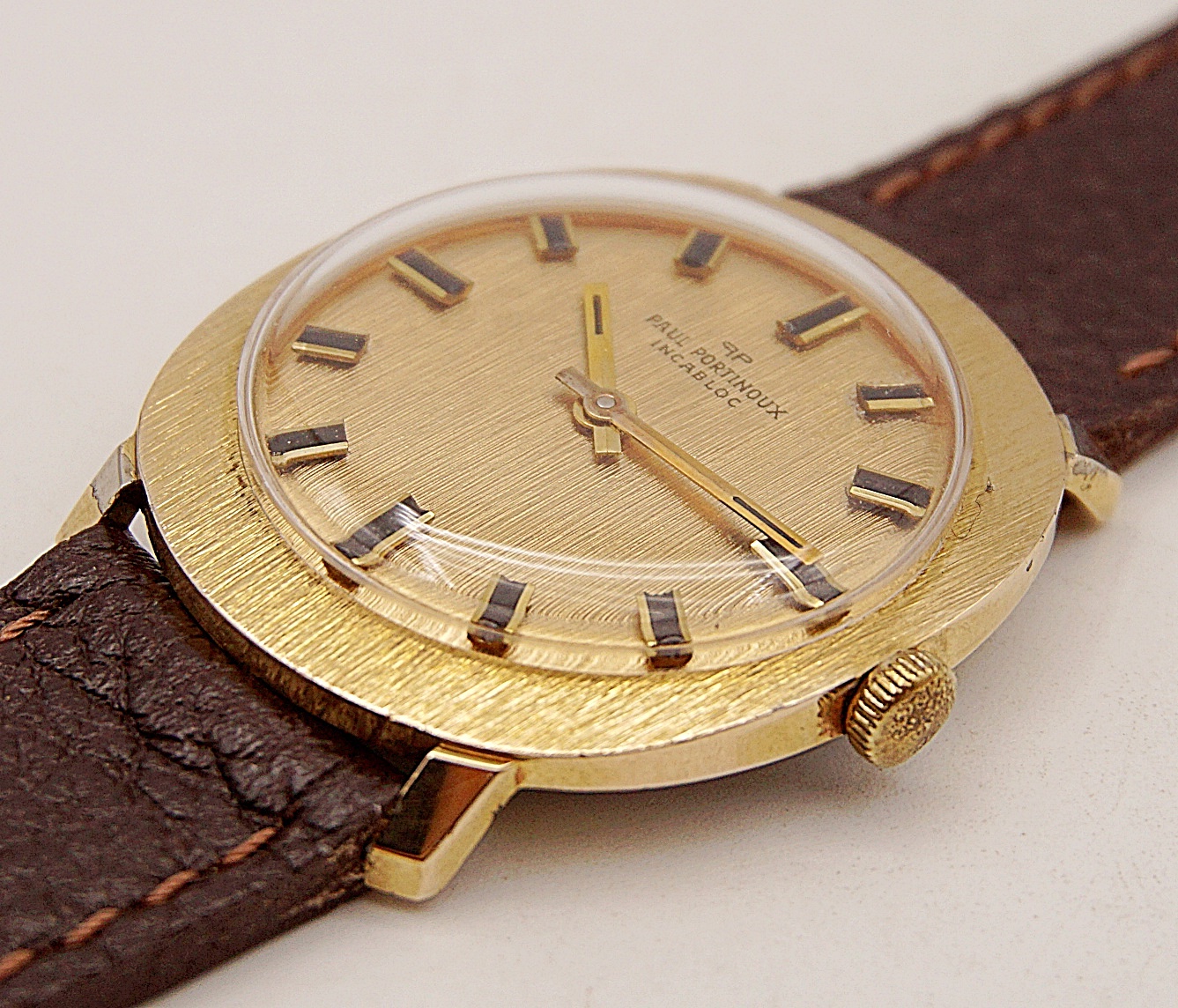 นาฬิกาเก่า PAUL PORTINOUX ไขลาน
