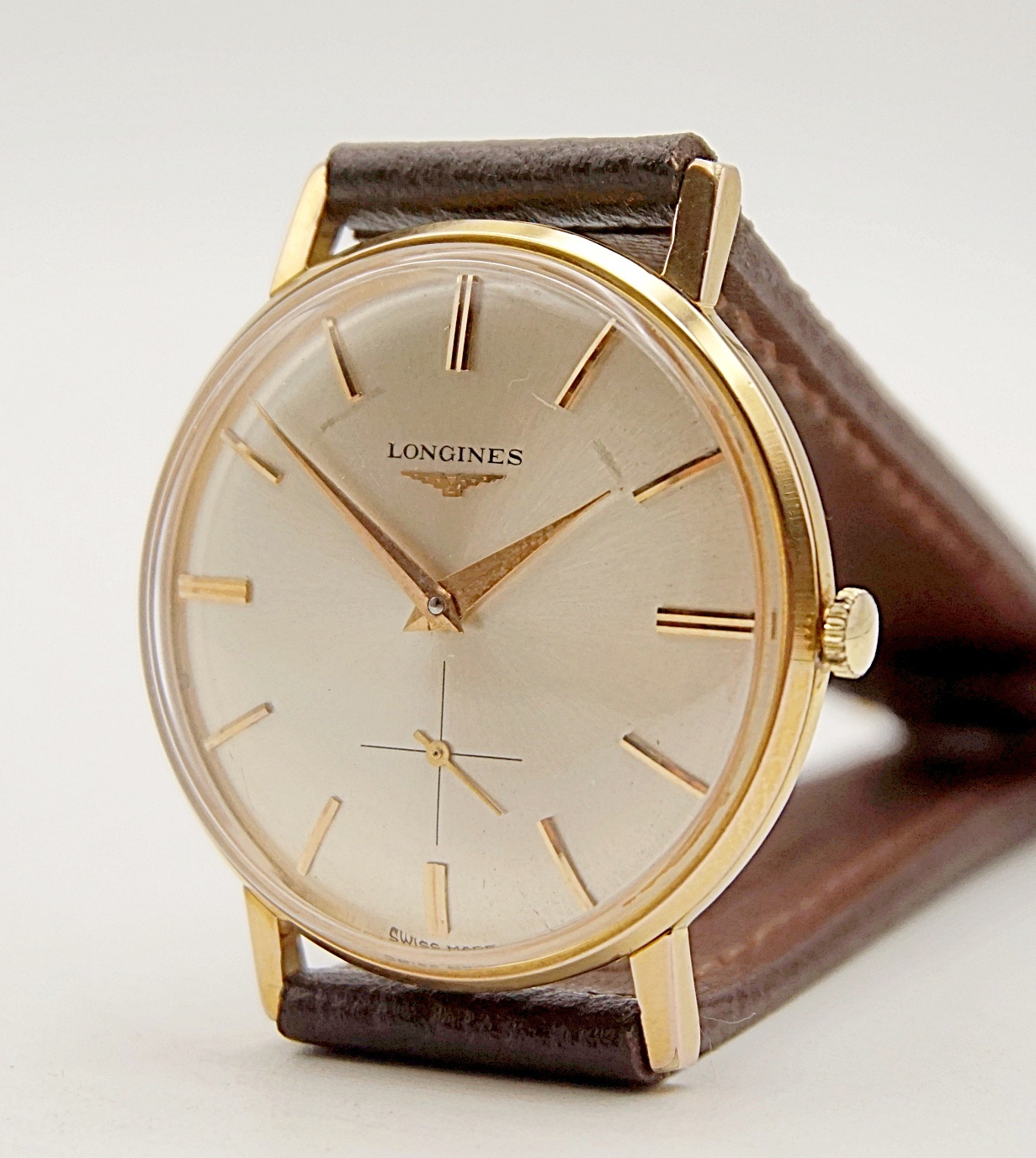 นาฬิกาเก่า LONGINES ไขลานสองเข็มครึ่ง