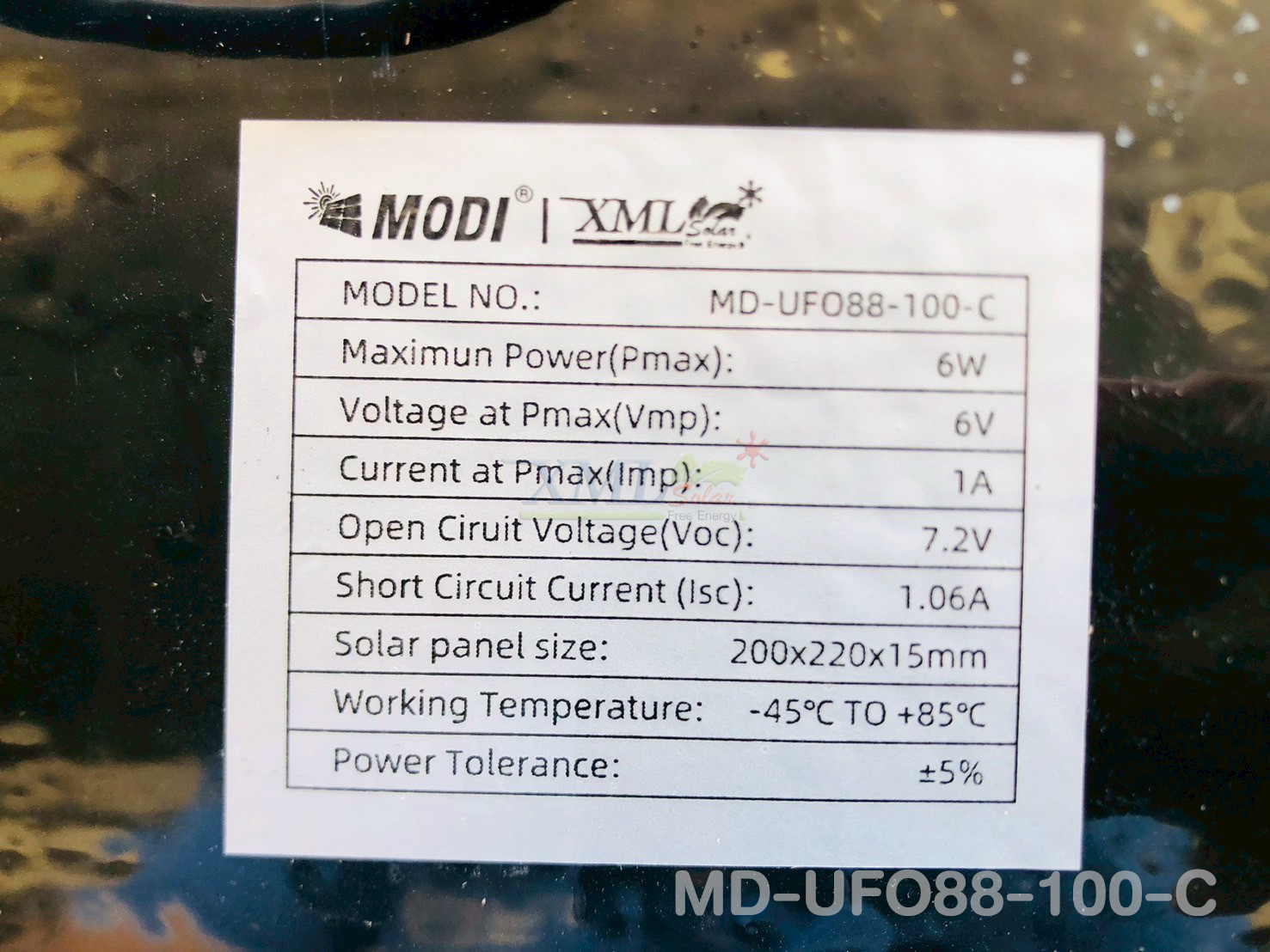 โคมไฟโซล่าเซลล์ ติดเพดาน MD-UFO88 รุ่น C (เปิดได้ 3 แสง)