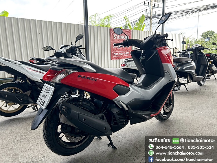 ★ดาวน์8,000★NMAX ปี60 สีแดง เครื่องเดิมๆ ชุดสีใหม่สวยเป๊ะ เครื่องแน่น เครื่องดี ศูนย์ดี รถพร้อมใช้งาน ราคา 43,900 (ตามสภาพ)