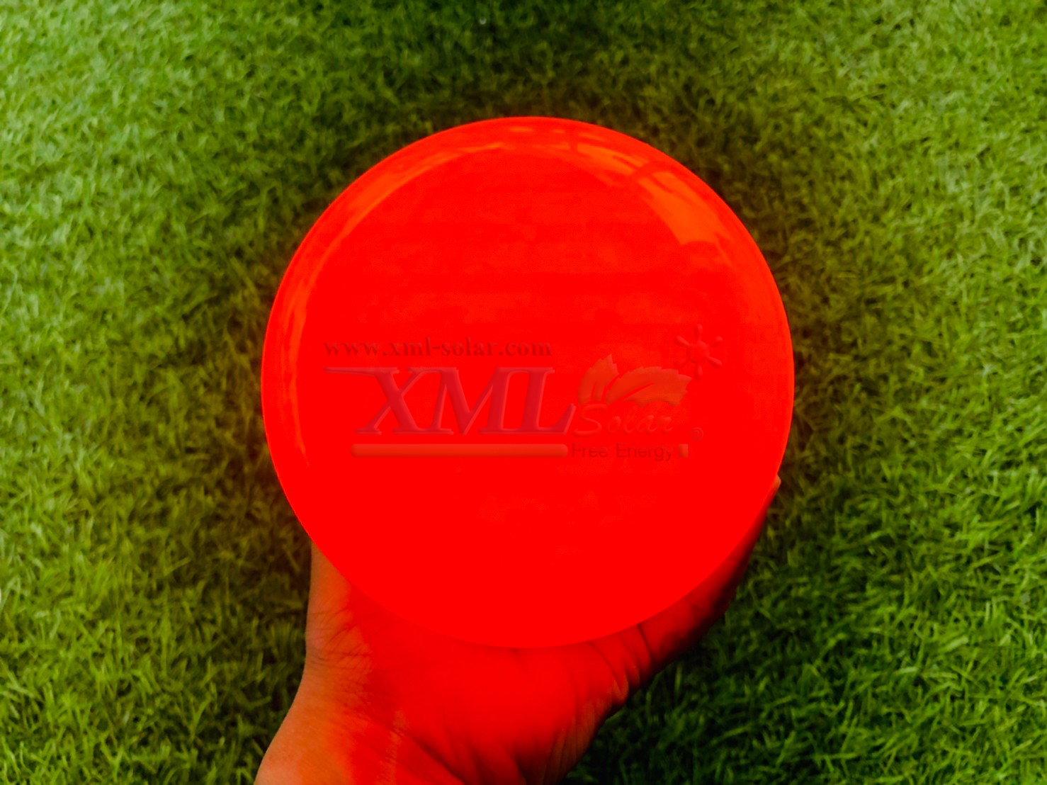 ไฟตุ้มโซล่าเซลล์ชนิดไล่ยุง รุ่น 50w (แสงสีส้ม)(แผงเล็ก)