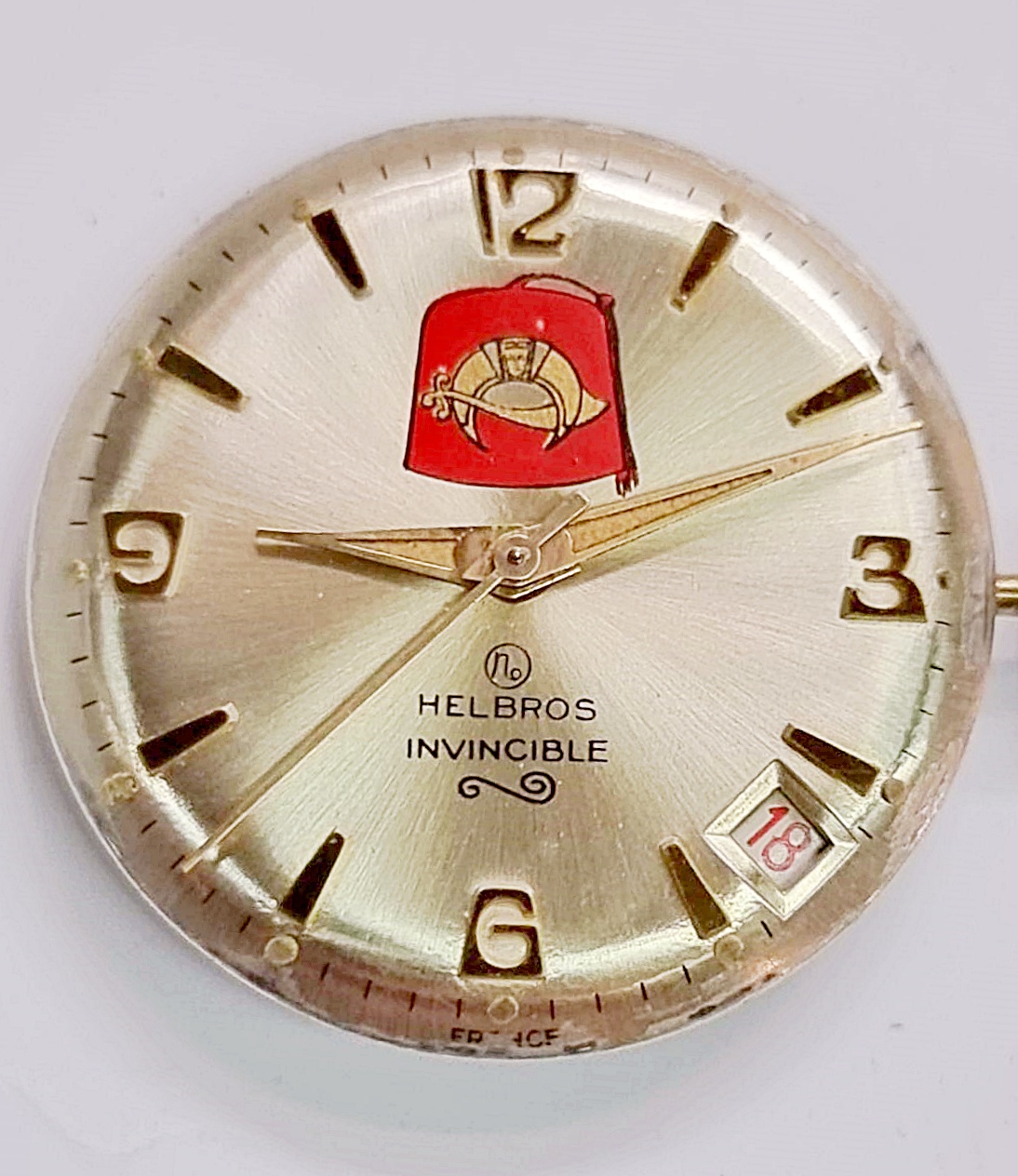 นาฬิกาเก่า HELBROS ไขลาน