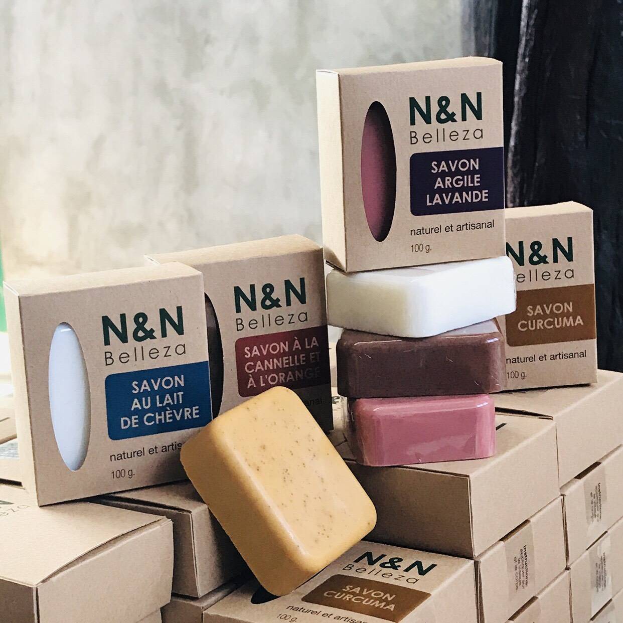 กล่องสบู่กระดาษคร๊าฟท์น้ำตาล