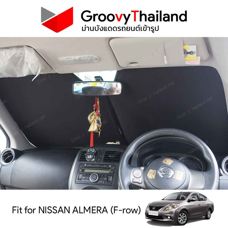 ม่านหน้า NISSAN ALMERA Gen3 F-row (1 pcs)